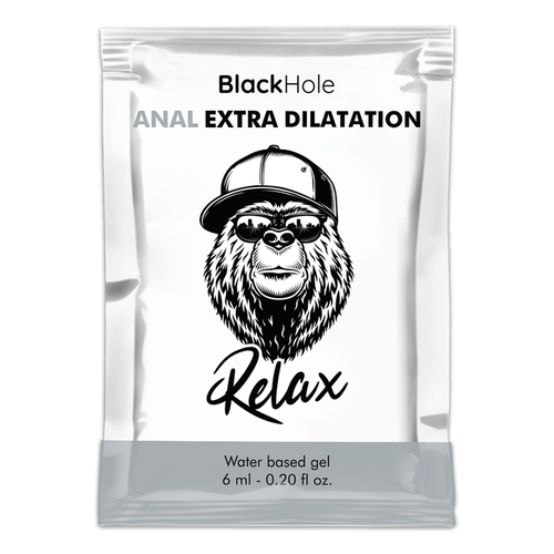 BLACK HOLE - GEL À BASE D'EAU EXTRA DILATATION 6 ML DOSE UNIQUE
