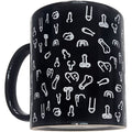 DIABLO PICANTE - TASSE À PÉNIS NOIR 370 ML