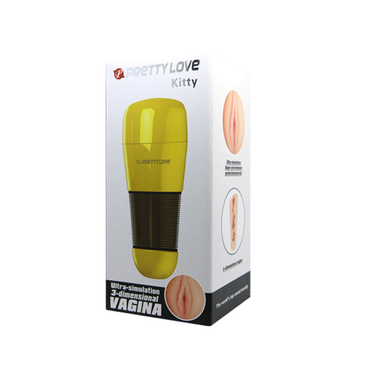 PRETTY LOVE - MASTURBATEUR MASCULIN KITTY ULTRA SIMULATION VAGIN