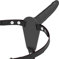FETISH SUBMISSIVE HARNESS - SILICONE NOIR 15 CM